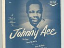 R&B SOUL BLUES E.P. w PIC COVER- TRIBUTE TO JOHNNY ACE - HEAR -1955 DUKE E.P. 81