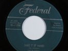 Doo Wop R&B 45 PLATTERS Shake It Up Mambo FEDERAL HEAR