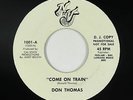 Northern Soul 45 - Don Thomas - Come On Train - NUVJ - VG+ mp3