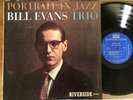BILL EVANS TRIO-PORTRAIT IN JAZZ-RM 12-315-MONO-DG-1961 RIVERSIDE-2ND PRESS-HARD