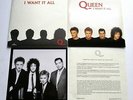 Queen - I Want It All UK 1989 Parlophone Paper Label Promotional Pack