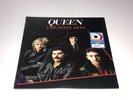 Queen Greatest Hits Limited Red & White Vinyl Record Brian May Freddie Mercury