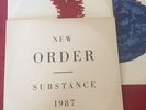 New Order Substance Embossed  Two -LP vinyl  First Press SUPERB UK FACTORY 200