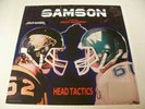 SAMSON - Head Tactics - 1986 (NM) Promo LP - w/Bruce Dickinson of Maiden. 1st US