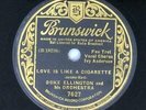 DUKE ELLINGTON 78 Kissin My Baby Goodnight BRUNSWICK 7627 pre war E-