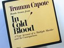 ORIGINAL 1966 TRUMAN CAPOTE reads IN COLD BLOOD VINYL LP ex RARE
