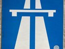 KRAFTWERK AUTOBAHN 12” LP 1974 RARE UK VERTIGO EMBOSSED 1ST PRESS VG+/VG