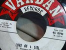 Rare Soul 45 The Emotions on Vardan Love Of A Girl