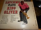 louis armstrong   vinyl l.p.           satchmo plays king oliver....
