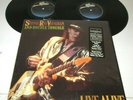 STEVIE RAY VAUGHAN LIVE ALIVE 2 LP NM NEAR MINT US EPIC VINYL SHRINK w/STICKER