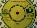 Wire - A Question of Degree Harvest UK 1978 Factory Sample 7