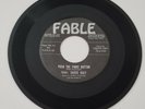 45 RPM RARE ROCKABILLY GEM: Chuck Grey - Push The Panic Button - Fable - Mint