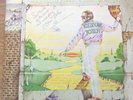 elton john signed Goodbye Yellow Brick Road LP also with written signed letter