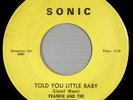 HEAR IT 50's Garage Rockabilly 45 rpm Frankie & Teentones 