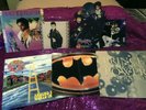 Prince promo display Kiss vinyl with sleeve, rare flats Batman Diamonds Pearls