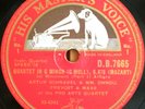 Schnabel + Pro Arte SQ. Mozart (Piano quartet KV 478). HMV DB 7665-8 (4). NM(-)