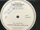 UNPLAYED DGG 104927 WHITE TEST PRESS-TSCAIKOWSKY- HERBERT von KARAJAN