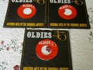 The Beatles-Three Oldies 45 Vinyl 45s with Sleeves