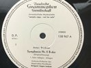 UNPLAYED DGG 138967 WHITE TEST PRESS-BRUCKNER-Symphonie Nr.5-EUGEN JOCHUM