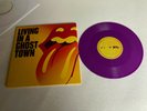 THE ROLLING STONES LIVING IN A GHOST TOWN VINYL 10 INCH SINGLE Purple