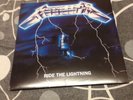 METALLICA RIDE THE LIGHTNING LP VINYL MEGADETH SLAYER DEATH DESTRUCTION ANTHRAX