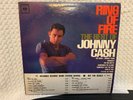 JOHNNY CASH RING OF FIRE BEST OF   UBER RARE MONO WHITE LABEL PROMO PLAYS NM+