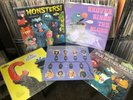Sesame Street 5LPs GROVER SINGS THE BLUES, C IS FOR COOKIE, MONSTERS  and more
