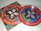 KISS ROCK AND ROLL OVER BLOOD RED PICTURE DISC + LP VINYL RECORD ALBUM 12