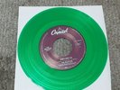 The Beatles 45 1987 GREEN VINYL NOWHERE MAN &WHAT GOES ON S7-18894-A