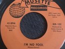 Northern Soul Sonny Craver I’m No Fool/come Back Musette Vinyl NM