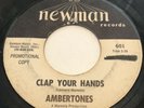 Garage Mod 45 Ambertones Clap Your Hands Newman Lbl.