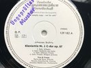 UNPLAYED DGG 139182 WHITE TEST PRESS-BRAHMS-Klaviertrio Nr.2 & 3 TRIO di TRIESTE