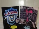 L.A. Guns - S/T & Steelheart - S/T Unique Korea LP Vinyl x2 [Bundle] Cover: NM-