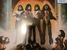 Kiss LOVE GUN WALMART Limited Edition SPLATTER TANGERINE AQUA COLOR VINYL sealed