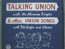 Pete Seeger Original Talking Union Folkways '55 rare white lablel/union logo