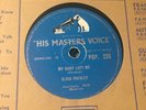 ELVIS MY BABY LEFT ME RECORD 78 rpm
