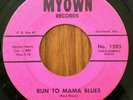 RARE PSYCH FUNK 45 - NOEL OWEN Run To Mama Blues / I'm Just A-Wandering MYOWN