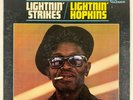 Lightnin' Hopkins LP Strikes FOLKWAYS VG+ DG gold label stereo BLUES 393