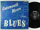 Gatemouth Moore - Sings Blues LP - King No Crown Mono DG