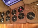  Vintage 78 RPM Christmas Holiday Records Rudolph Santa Bing Crosby Gene Autry