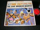 Original TIME OUT Take Five 6-eye Stereo Banner LP DAVE BRUBECK Quartet 1959