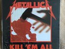 Metallica - Kill 'Em All vinyl LP 1983 Music For Nations UK first pressing