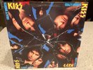 KISS Crazy Nights LP VINYL 1987 Mercury Records vinyl is NM, cover is VG+