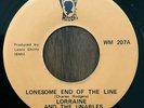 LORRAINE AND THE UNABLES - Lonesome End Of The Line WRAYCO RARE COUNTRY ROCK 45