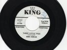 James Duncan 45 Three Little Pigs/Can't Fight KING R&B soul PROMO EX 607