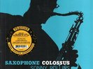 SONNY ROLLINS SAXOPHONE COLOSSUS LP VINYL 180 gram vinyl - Cut from the original