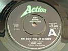 HOAGY LANDS . WHY DIDN'T YOU LET ME KNOW . Rare Action demo copy .
