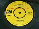 ROBERT JOHN . RAINDROPS , LOVE AND SUNSHINE . Super rare UK promo .