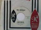 R&B GIRL GROUP 45 RPM, THE CRYSTALS, THEN HE KISSED ME / BROTHER JULIAS- BLUE