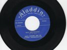 Amos Milburn 45 Bad Bad Whiskey/Tell My Mama ALADDIN VG+ blues R&B soul 707